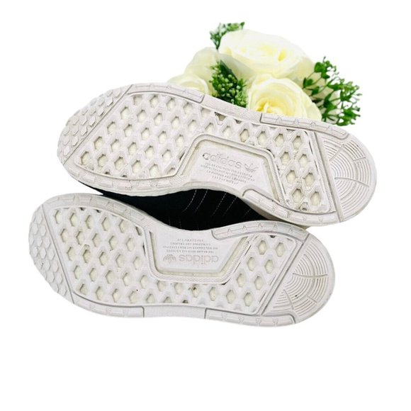 Adidas NMD R1 V3 Womens Running Athletic Shoe Size 7.5 Sneaker Black - Picture 6 of 6